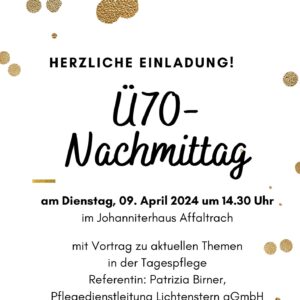 Ü70-Nachmittag