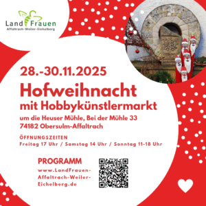 Das Programm der Hofweihnacht 2025 steht!
